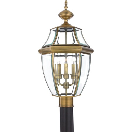 Quoizel Newbury Outdoor Post Lantern NY9043A